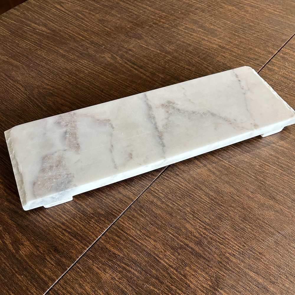 Pottery Barn Raw Edge Marble Board